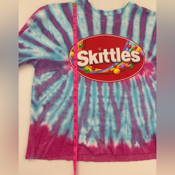 MAD Engine Skittles Tie-Dye Long Sleeve Shirt - Blue and Pink - Picture 6 of 8